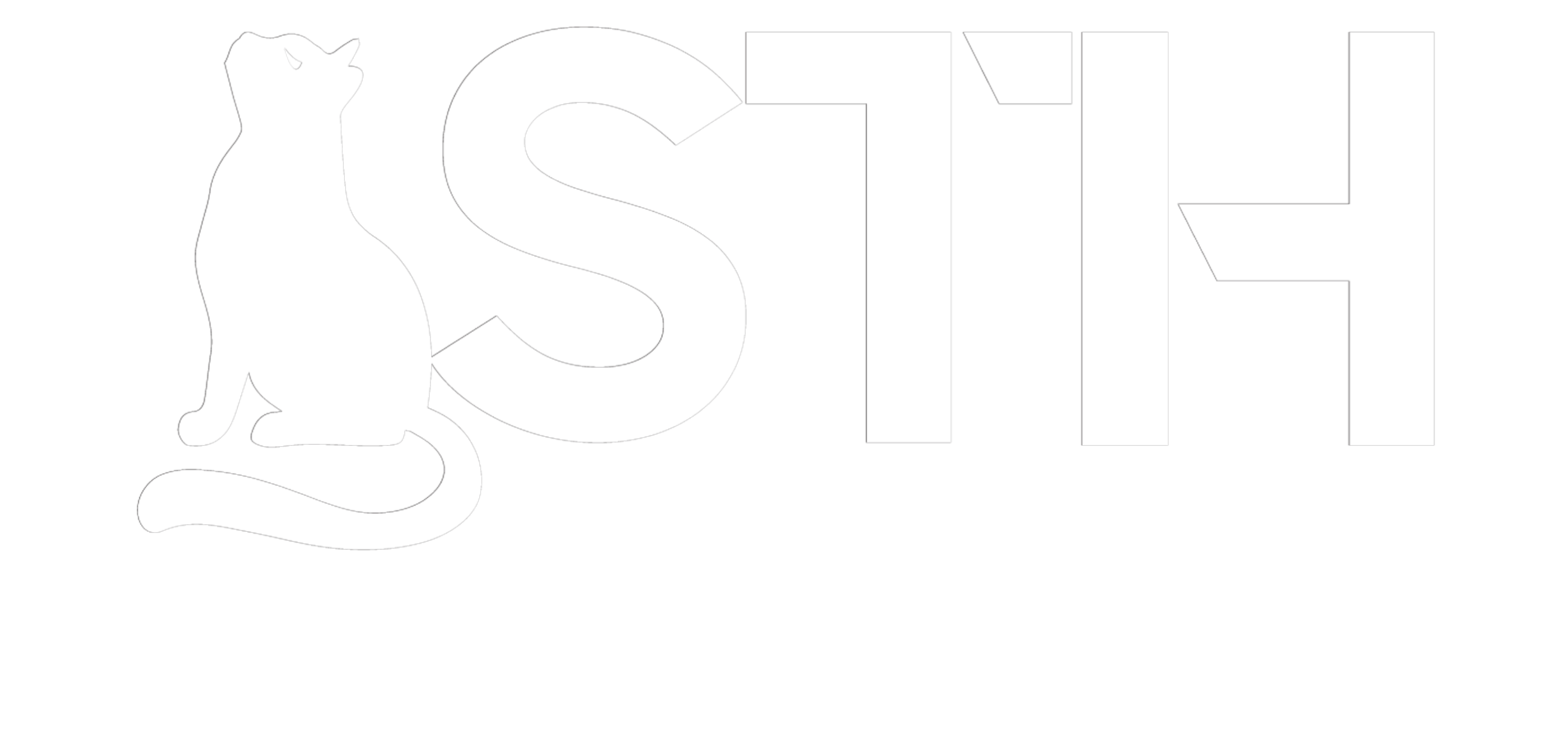 โลโก้ Siam Thanat Hack สีขาว