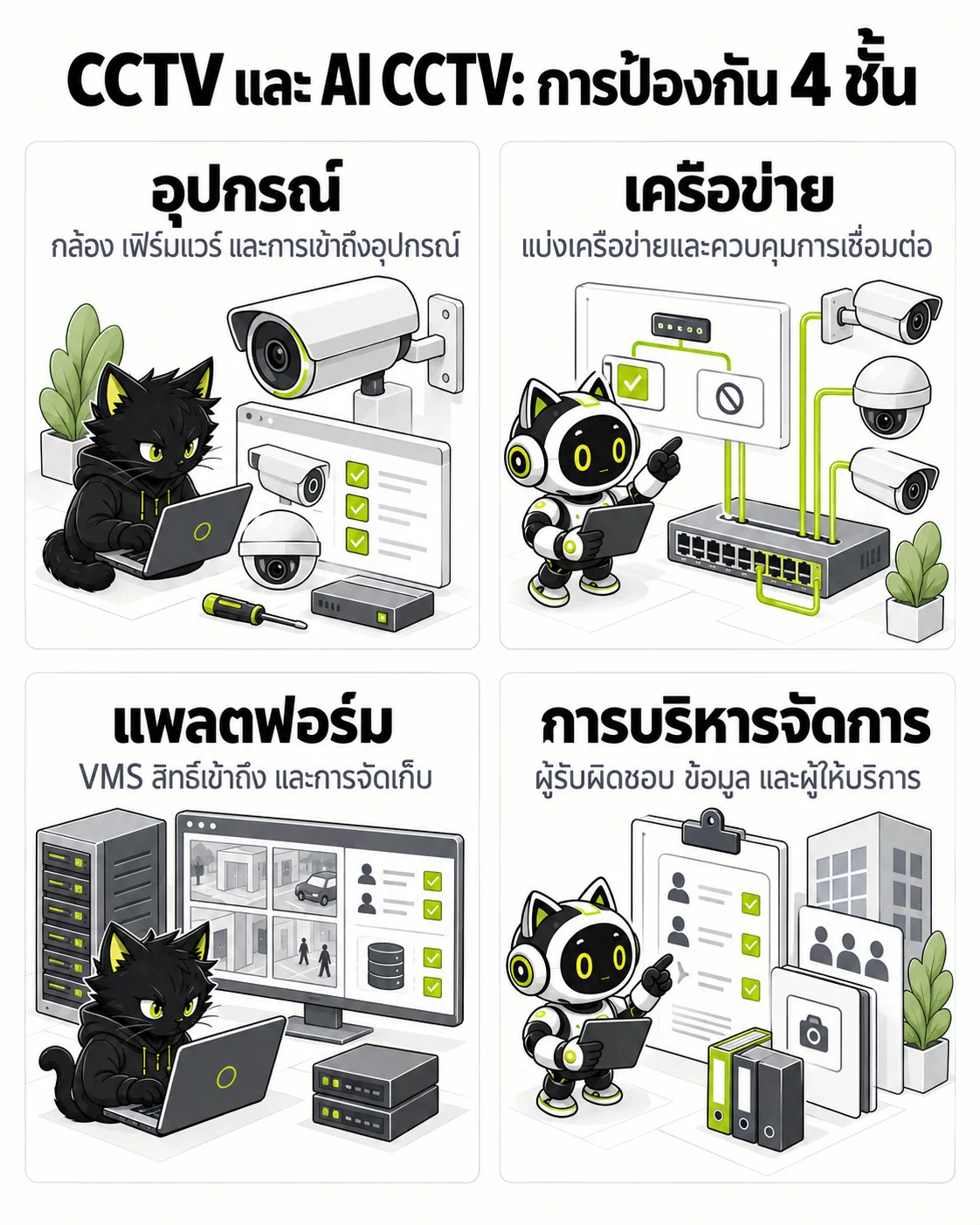 แนวปฏิบัติการรักษาความมั่นคงปลอดภัยระบบ CCTV และ AI CCTV สกมช. พ.ศ. 2569