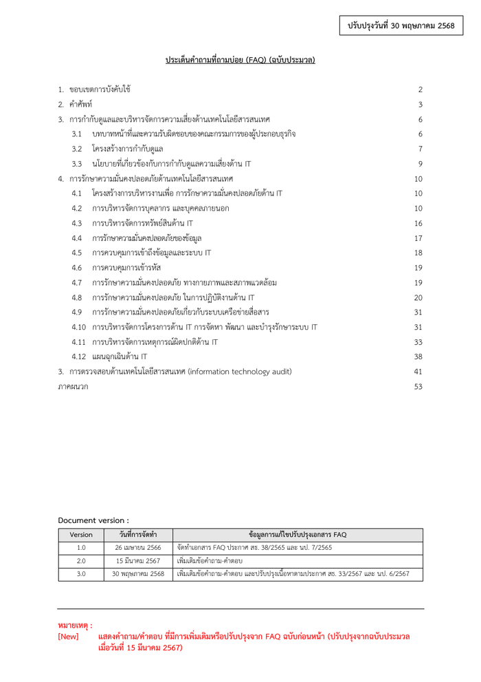 ตัวอย่างหน้าแรกของคำถามและคำตอบด้านเทคโนโลยีสารสนเทศ (IT Q&A)
